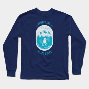 Outdoor Time in the Woods Long Sleeve T-Shirt